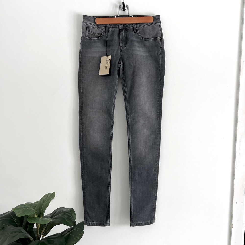 Burberry Brit Kensington skinny leg 28 women’s gray jeans